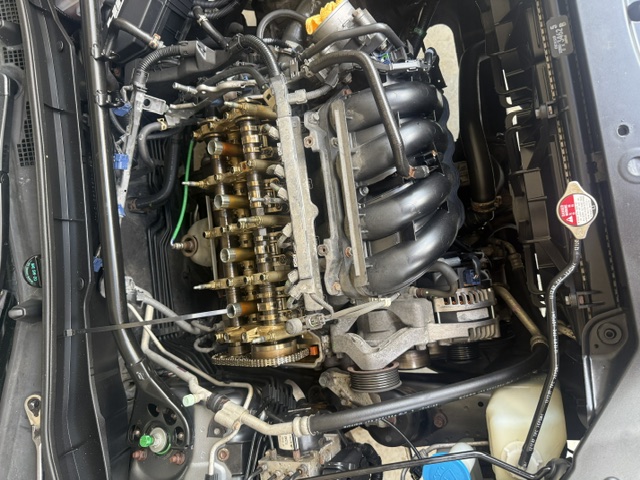 Valve cover removed